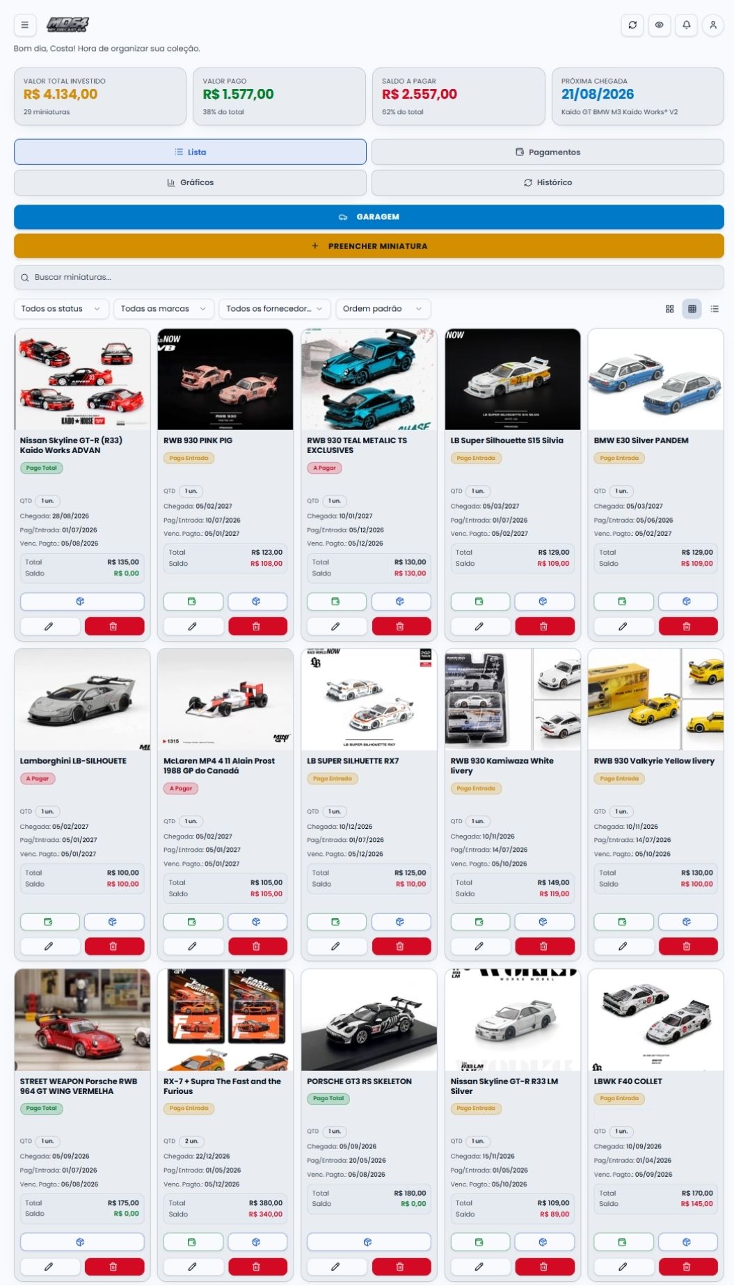 Tela do Aplicativo MD64 - 1